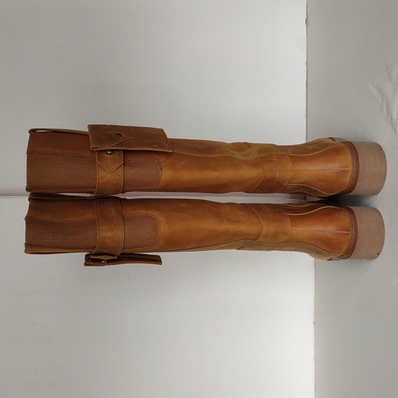 BRAND NEW TIMBRRLAND GRACEYN TALL WATERPROOF LEATHER BOOTS - Picture 6 of 16